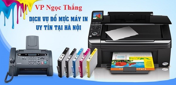 Dịch vụ đổ mực máy in uy tín tại VP Ngọc Thắng