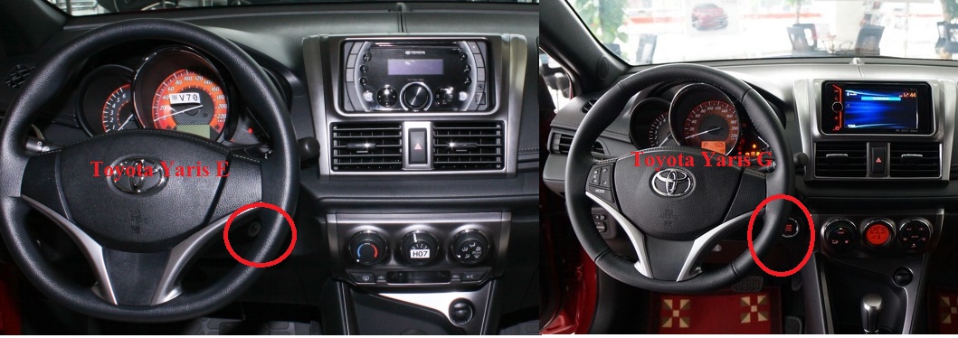 SO SÁNH SỰ KHÁC NHAU GIỮA XE TOYOTA YARIS G VỚI YARIS E. SO SÁNH SỰ KHÁC NHAU GIỮA XE TOYOTA YARIS G VỚI YARIS E.