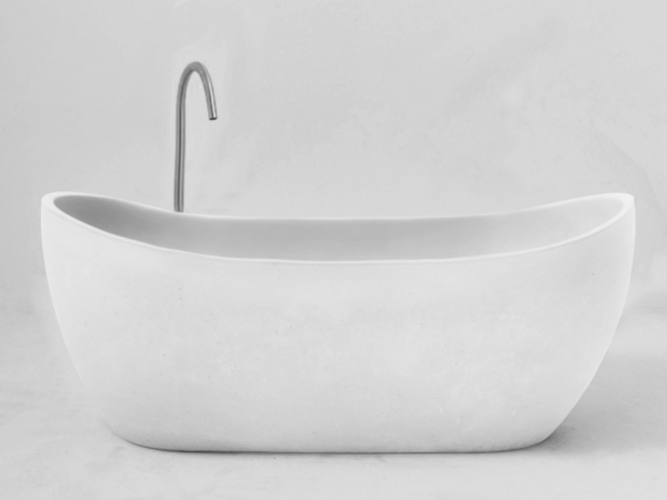 Bồn tắm bê tông BLIU02 tone trằng