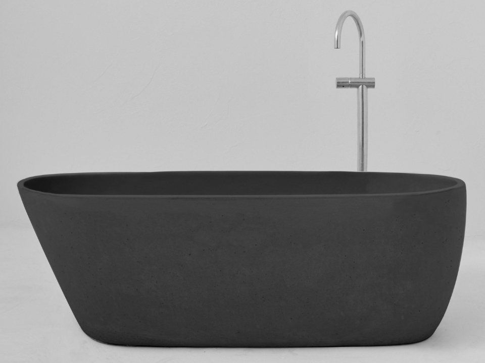 Bồn tắm bê tông BLIU06 màu đen