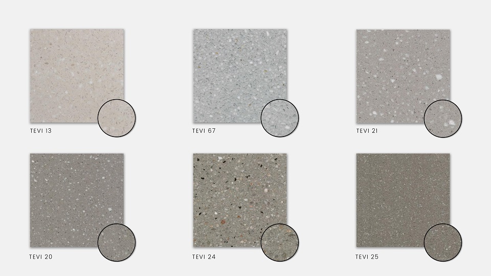 Catalogue đá mài terrazzo của Vietbeton.