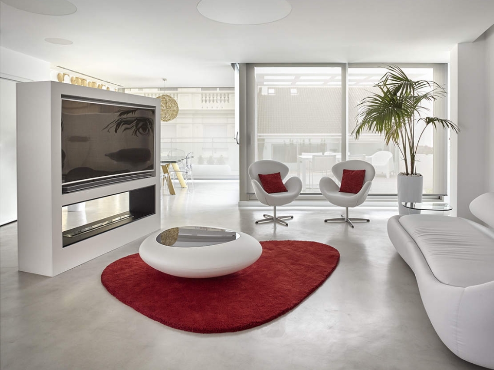 Sàn vi xi măng bền bỉ và chịu nhiệt tốt (Ảnh: Topciment)