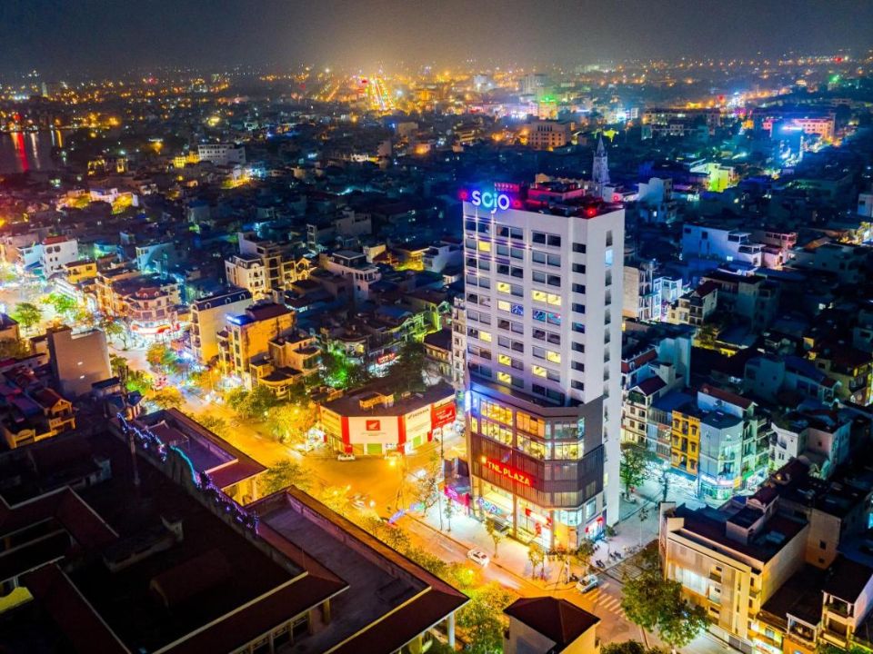Tổng thể dự án khách sạn SOJO Nam Định khi hoàn thiện.