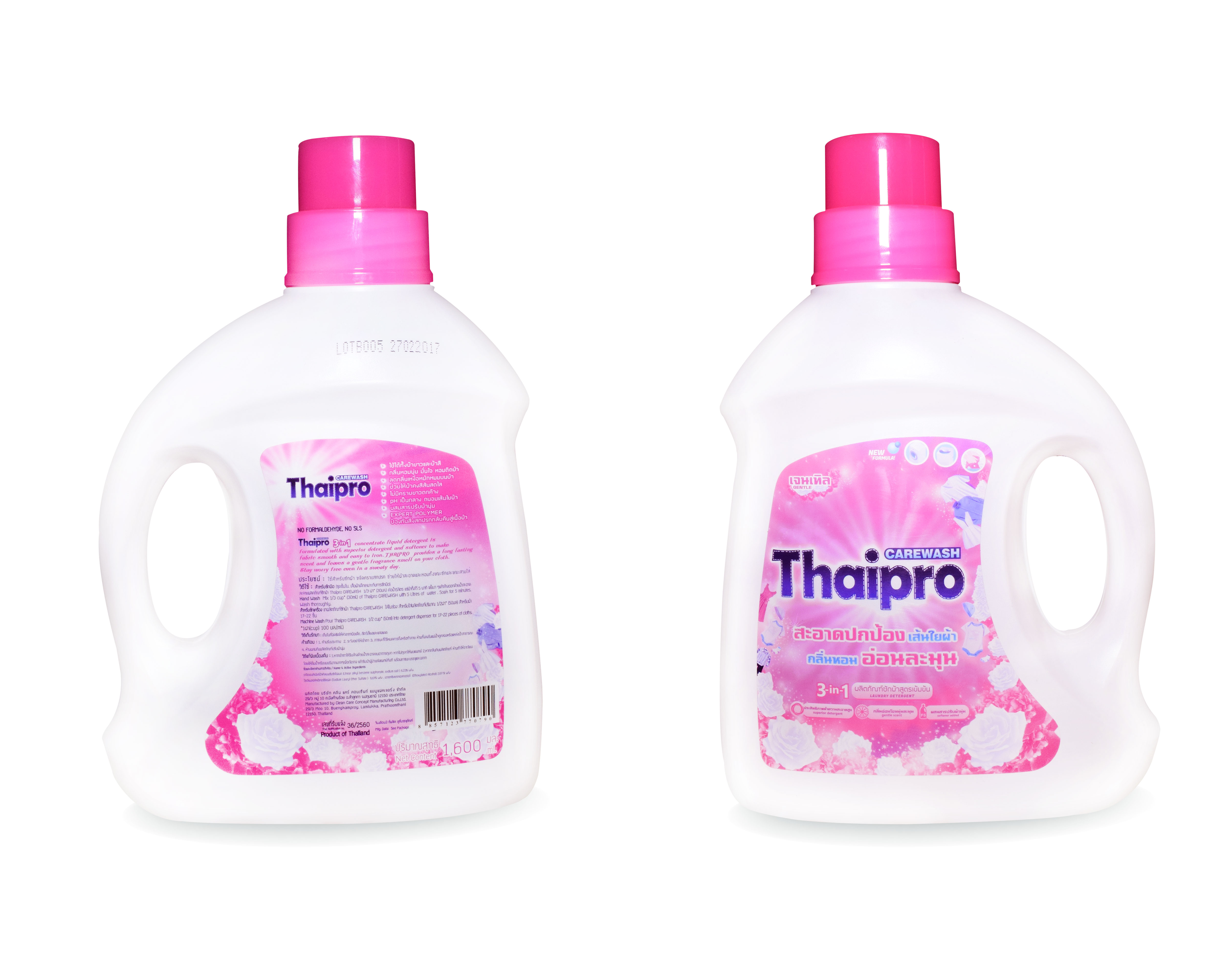 Nước giặt Thaipro hồng 1600ml