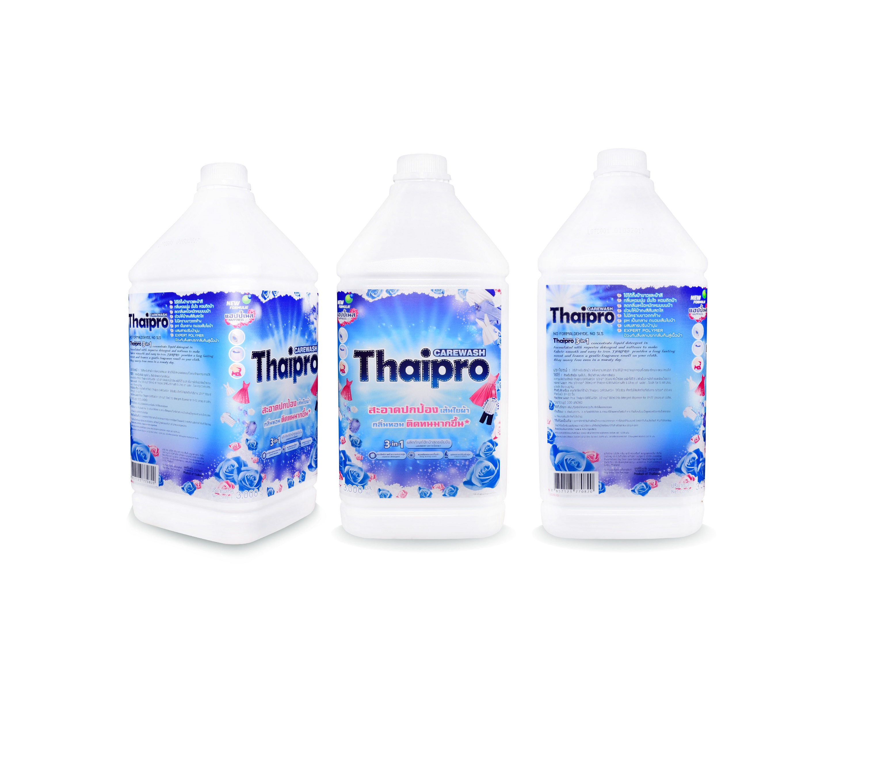 Nước giặt Thaipro xanh 3000ml