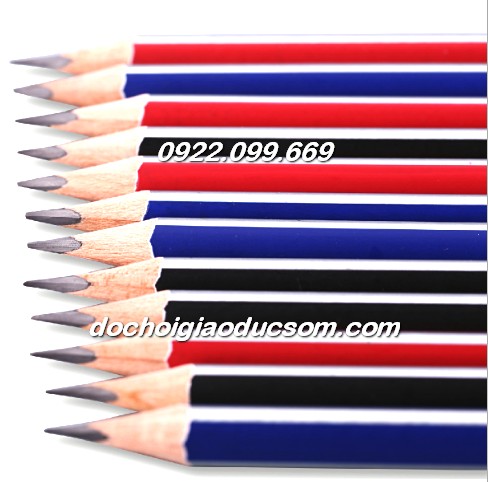 Hộp 12 bút chì Deli 2b có kèm đầu tẩy hàng đẹp, chất lượng