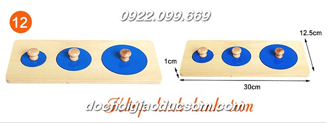 Bộ 20 món giáo cụ Montessori 0-3 tuổi giá rẻ, chất lượng, hàng chuẩn