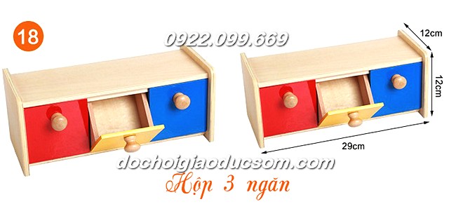 Bộ 20 món giáo cụ Montessori 0-3 tuổi hàng đẹp, giá rẻ, chất lượng