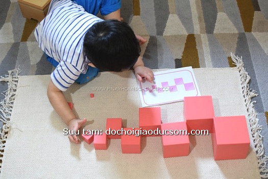 tháp hồng giáo cụ montessori giá cực rẻ hà nội