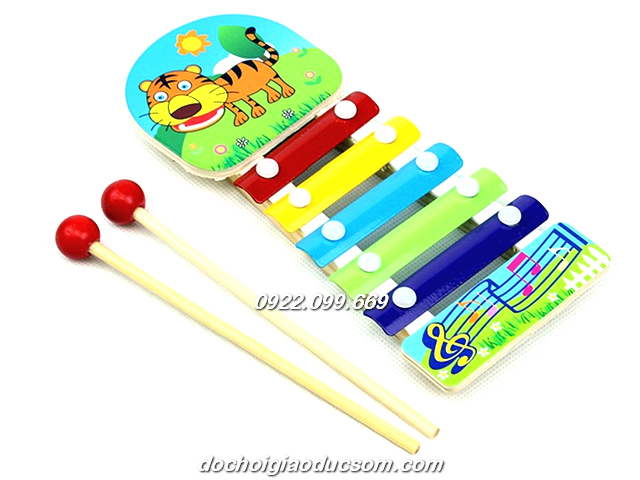 Đàn Xylophone 5 thanh nhiều mẫu