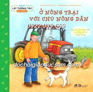 Sách lật tương tác - Ở nông trại với chú nông dân