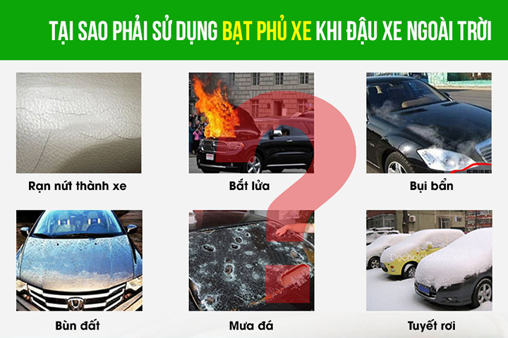 bạt phủ xe ô tô 1