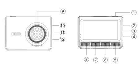 camera hành trình t658  - 4