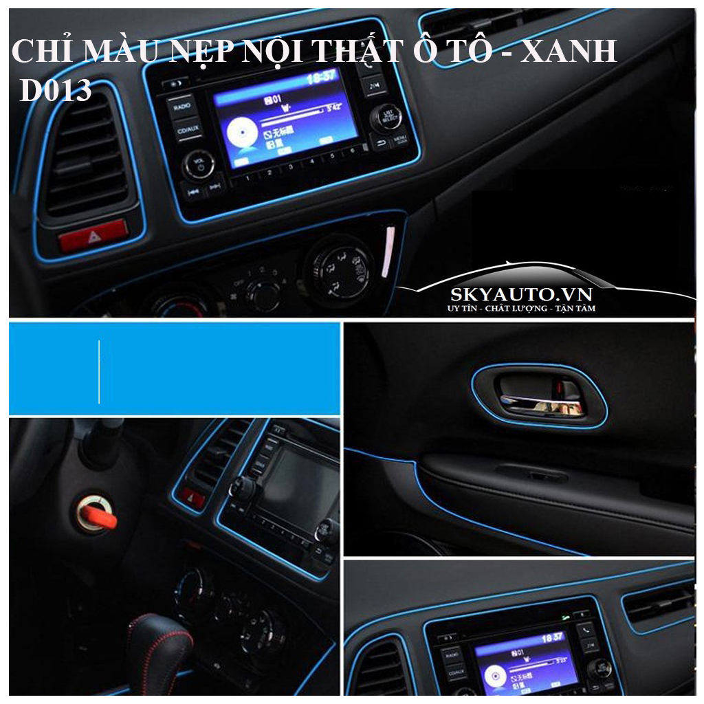 CHỈ NẸP VIỀN NỘI THẤT Ô TÔ