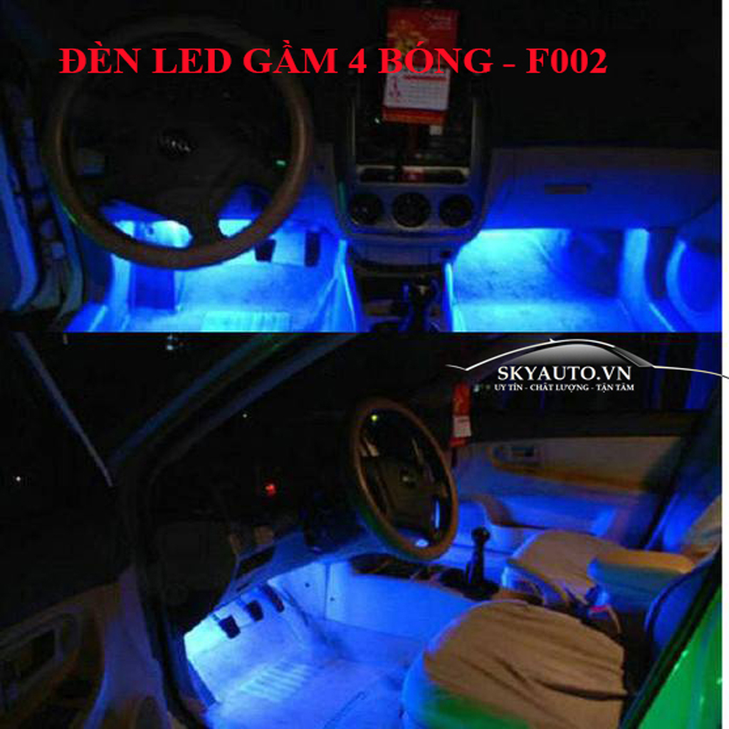 ĐÈN LED GẦM 4 BÓNG
