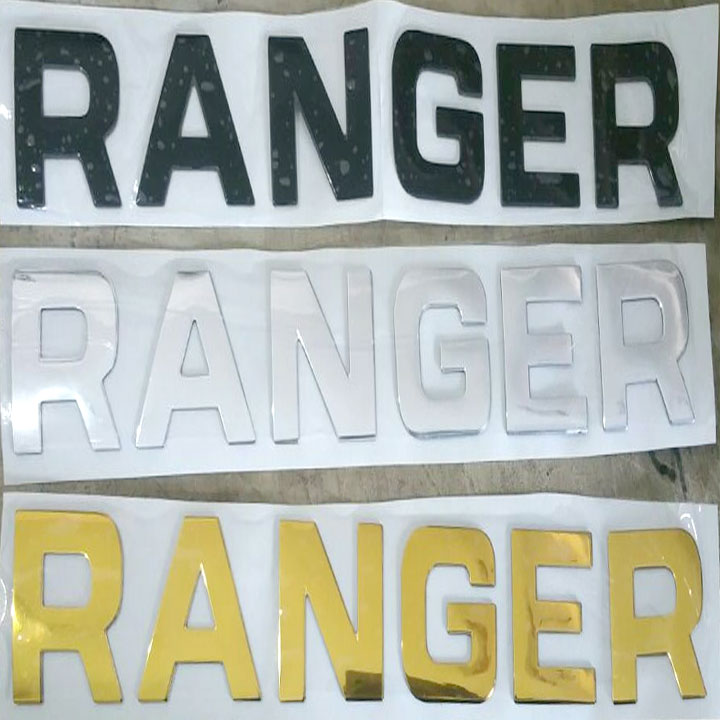 CHỮ RANGER NỔI 3D