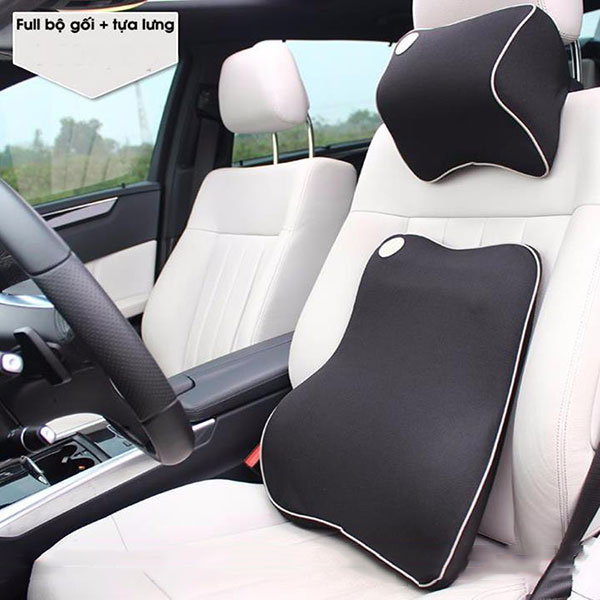 BỘ GỐI VÀ TỰA LƯNG CHO XE Ô TÔ
