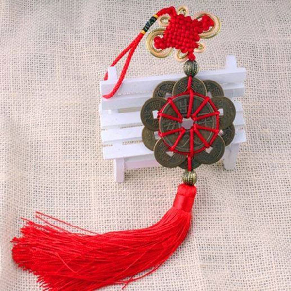 DÂY TREO ĐỒNG XU TRANG TRÍ Ô TÔ