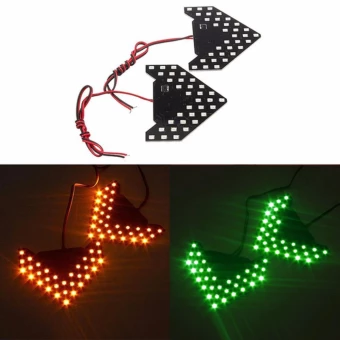 ĐÈN LED XI NHAN GƯƠNG HÌNH MŨI TÊN