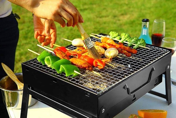 Chiều cao an toàn bếp nướng BBQ