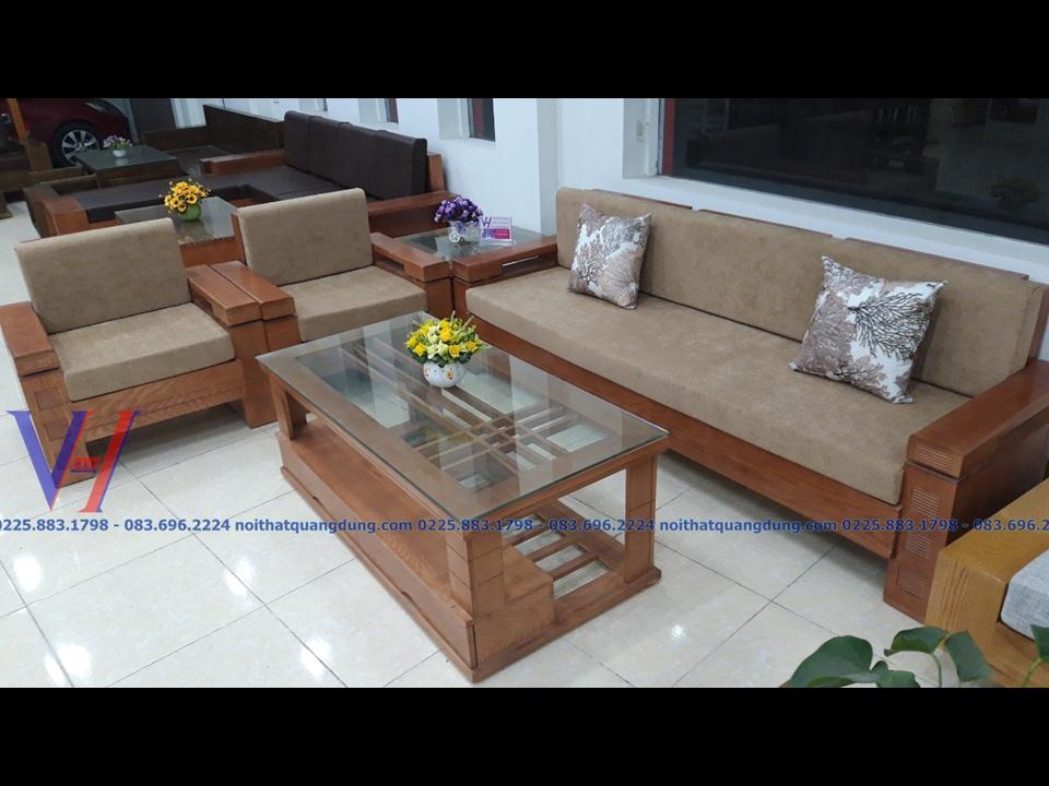 Bộ sofa kê góc đa năng tại nội thất quang dũng