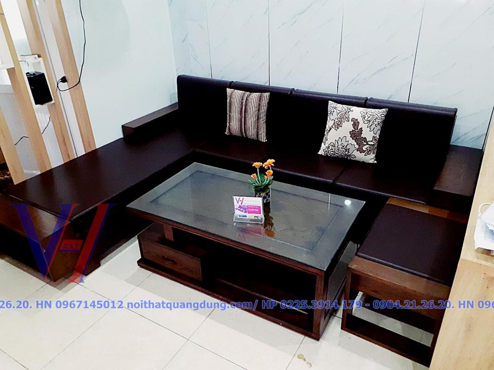 sofa gỗ quang dũng