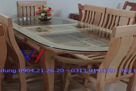 Bộ bàn ghế ăn gỗ GH-6002