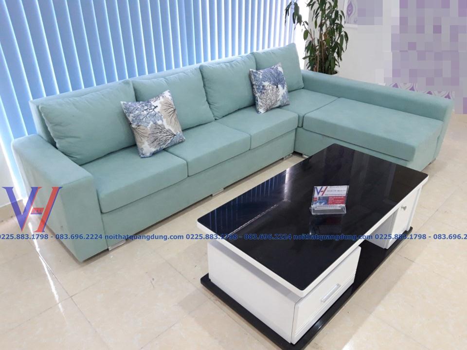 Bộ sofa tinh tế kiểu dáng tại hải phòng,nội thất quang dũng