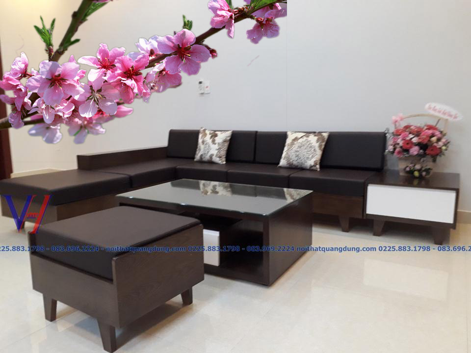 sofa gỗ đẹp tại hải phòng