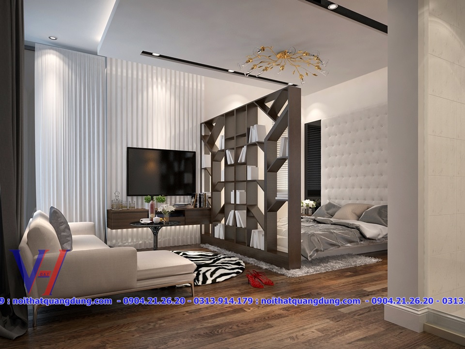 Phòng ngủ đẹp laminate