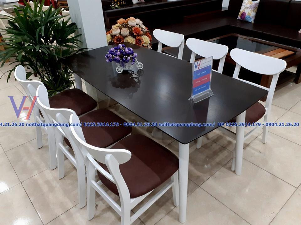 Bộ bàn ăn đẹp giá rẻ MANGO tại hải phòng