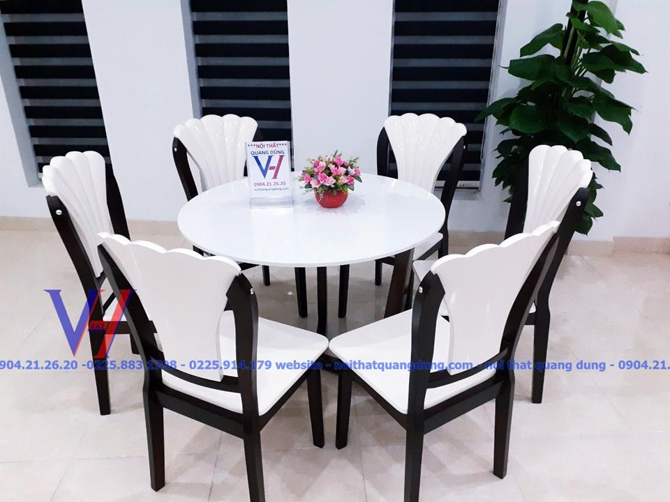 Bộ bàn tròn + vuông nhập khẩu NK12