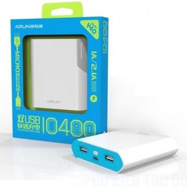 Pin Dự Phòng Arun 10.400Mah