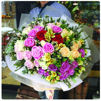 Bó hoa mừng sinh nhật - Món quà tinh thần cho người yêu thương