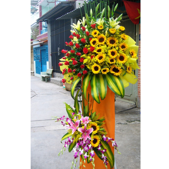 ĐẶT ngay mẫu hoa khai trương "Vươn lên" - biểu tượng cho sự thành công