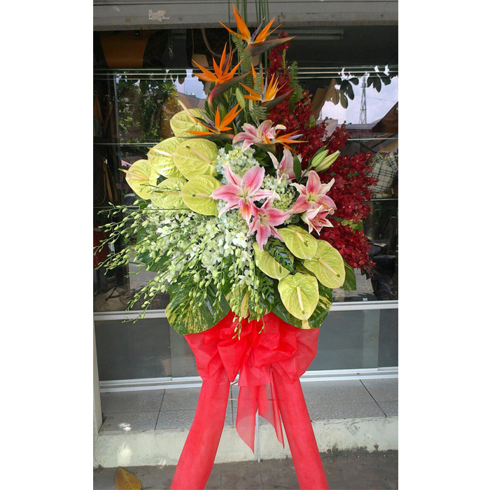 Hoa mừng khai trương - Shop hoa tươi Vườn Hoa Xinh - Những mẫu hoa đẹp nhất