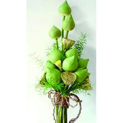 Bó hoa cưới cầm tay làm bằng HOA SEN - Thướt tha và dịu dàng