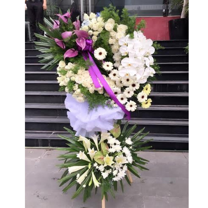  Vòng hoa tang lễ - Vườn Hoa Xinh - Shop hoa tươi tại TpHcm 