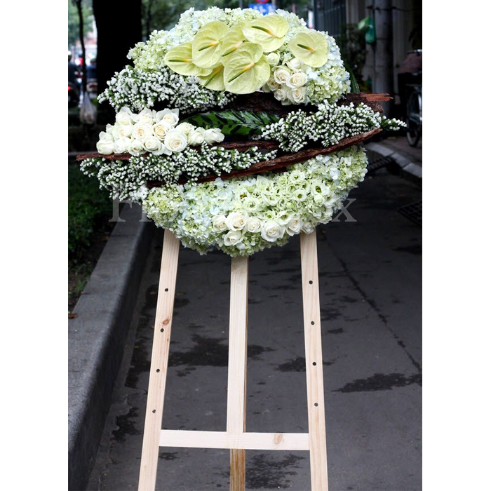  Mẫu hoa "Cội nguồn" - Vòng hoa viếng tang lễ - Thiết kế ĐẸP & LẠ 