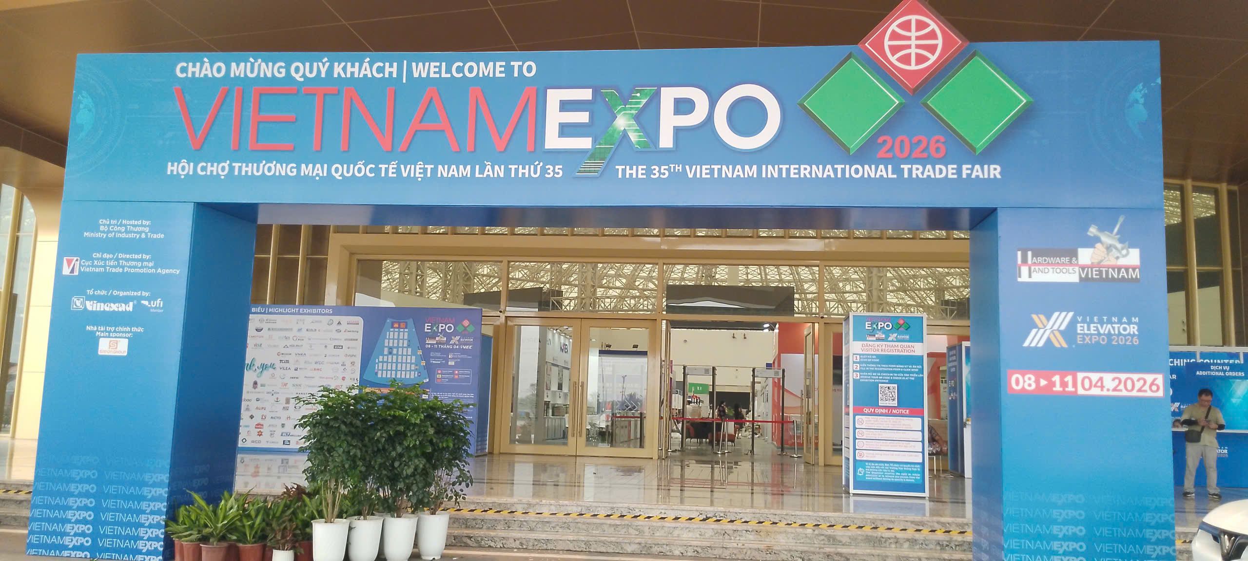 Hội chợ quốc tế tại Trung tâm Triển lãm Quốc gia VEC Đông Anh 2026