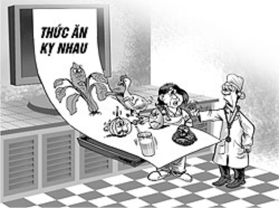 Bài thơ những món ăn kỵ nhau bạn nên biết