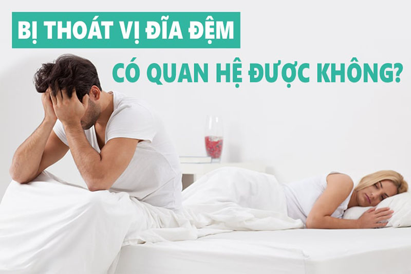 Bị thoát vị đĩa đệm có quan hệ được không và cách điều trị ra sao