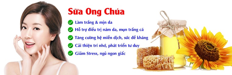 Cách làm đẹp bằng sữa ong chúa
