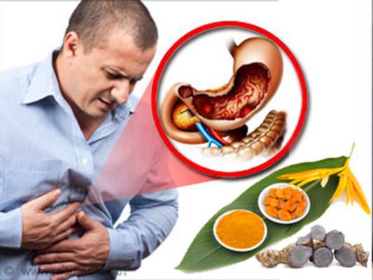 Chữa đau dạ dày bằng tinh bột nghệ