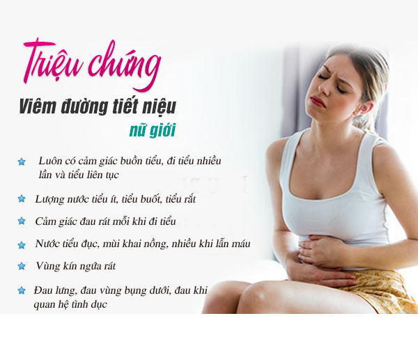 Nhiễm trùng đường tiết niệu ở nữ phải làm sao