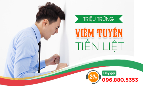 Triệu chứng viêm tuyến tiền liệt ở nam giới như thế nào