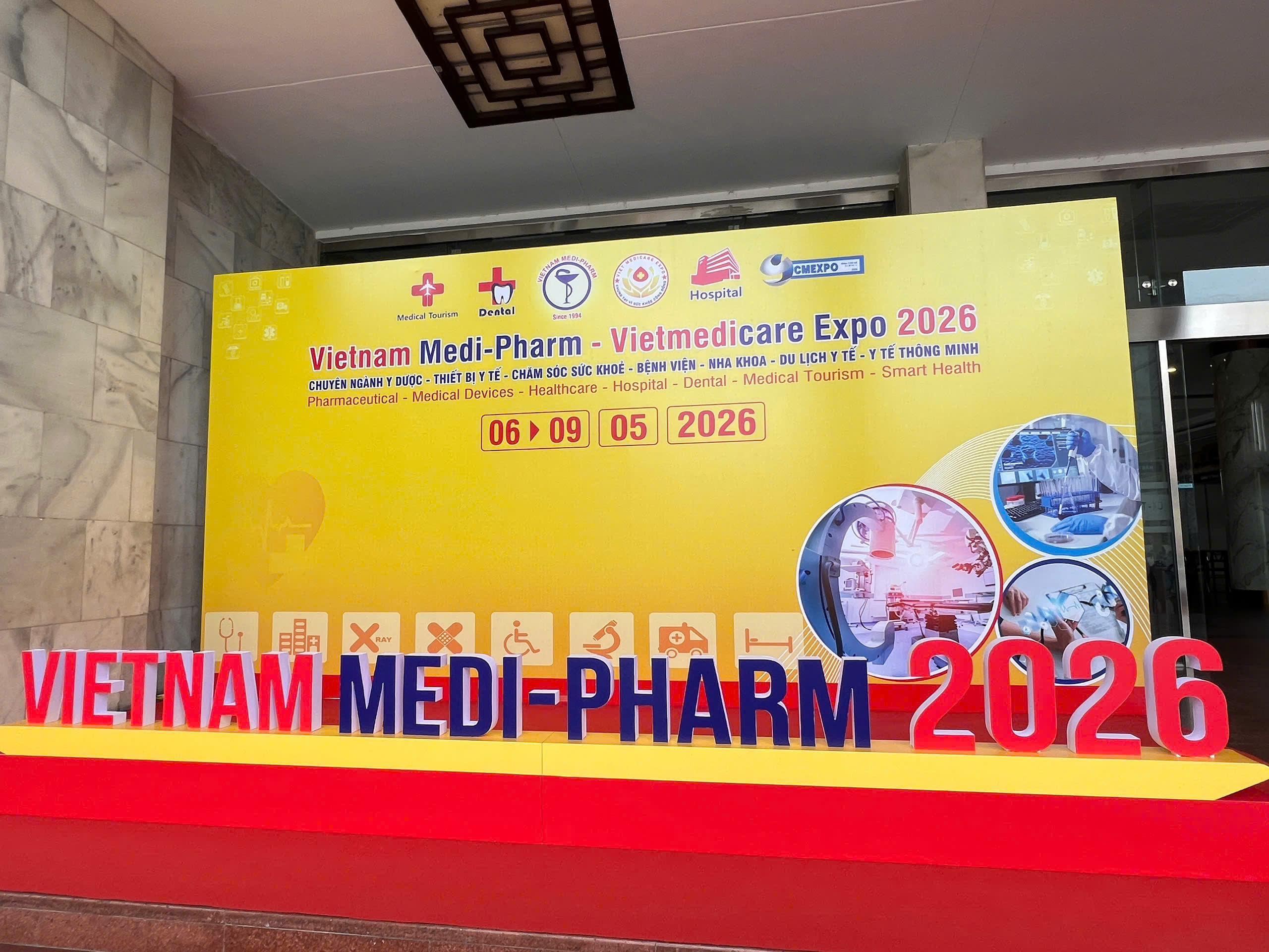 BNC Medipharm tham gia Triển lãm Quốc tế chuyên ngành Y dược Việt Nam lần thứ 34