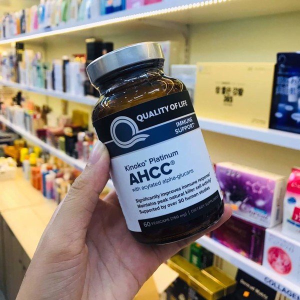 AHCC 750mg - Phòng chống ung thư của Mỹ