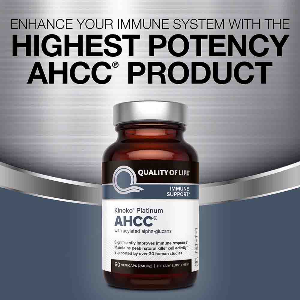 AHCC 750mg - Phòng chống ung thư của Mỹ