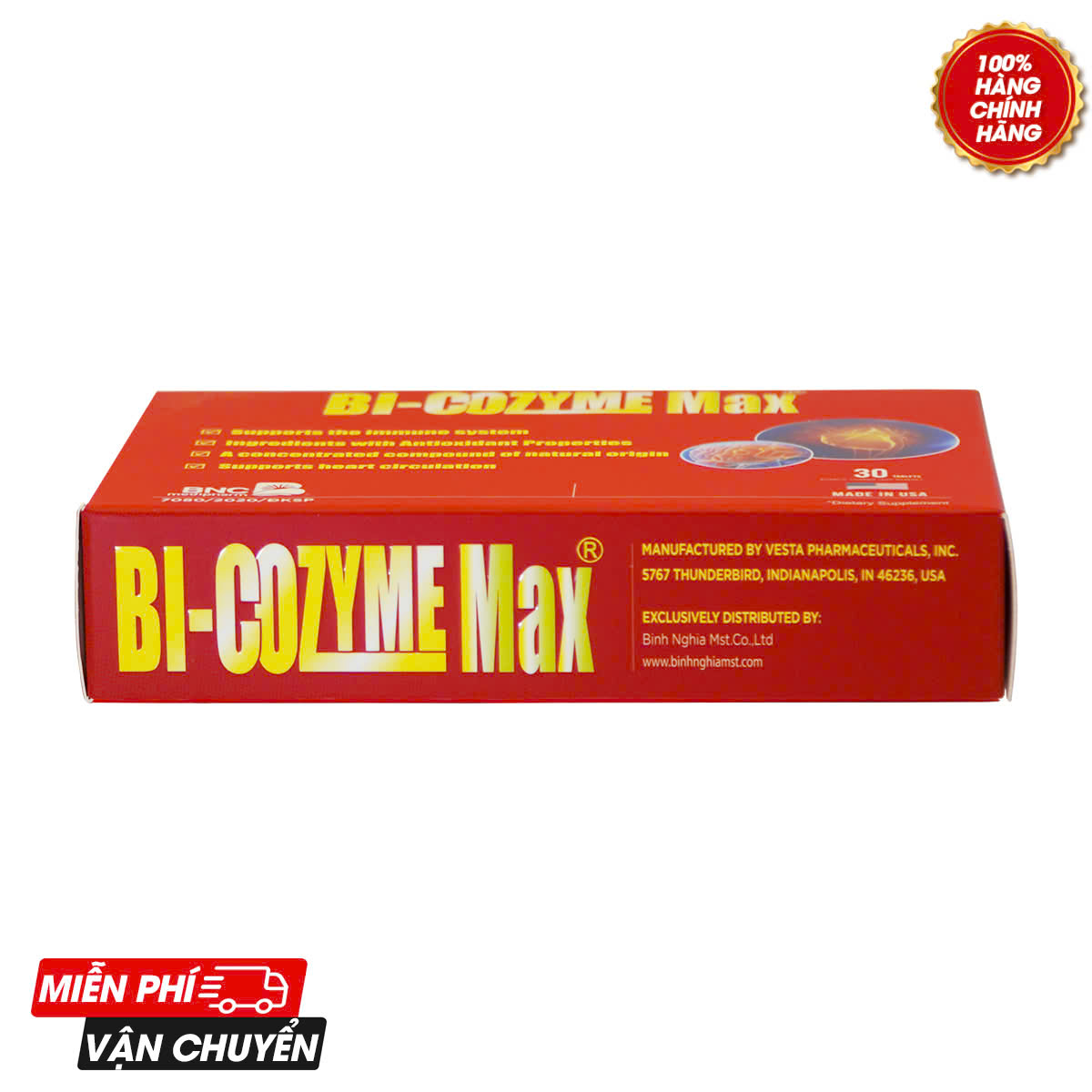 Bi-Cozyme Max - Xua tan nỗi lo huyết áp, tim mạch, đột quỵ